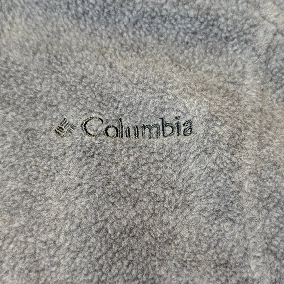 Columbia Size Small Gray Fleece Lightweight Jacket - Picture 4 of 13